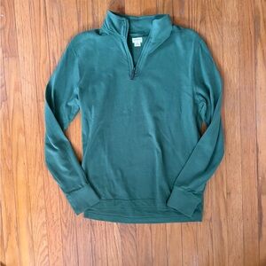 Crewcuts Kids Forest Green Quarter Zip